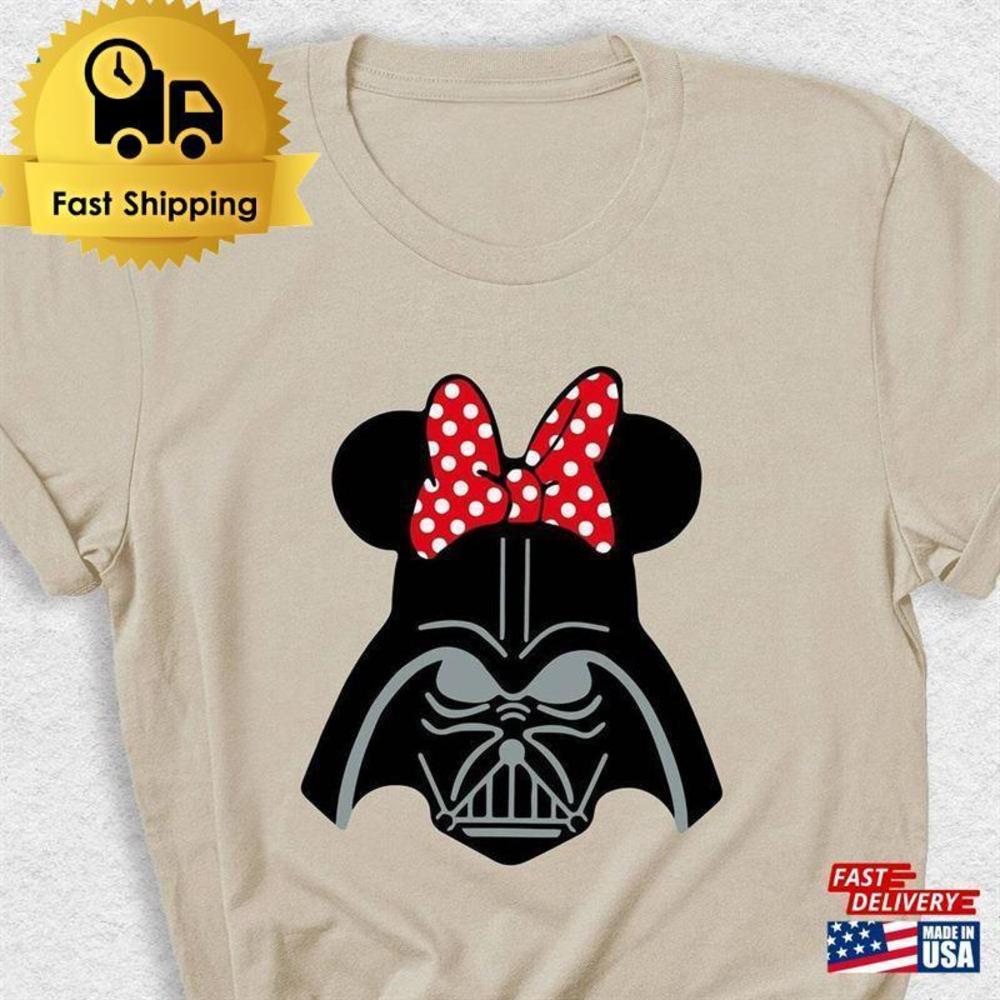 Darth Vader Mause Ears Shirt Star Wars Shir Disney Family Shirts T-shirt